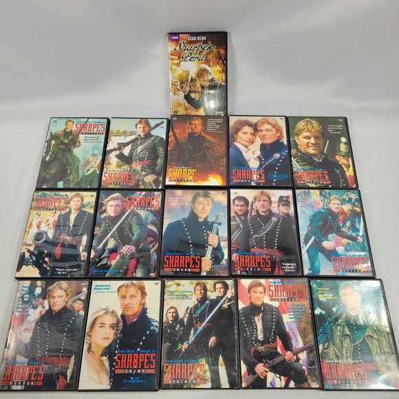 Sharpe's Box Set 16 DVD From Wooden Crate Complete BBC Series - Picture 2 of 2